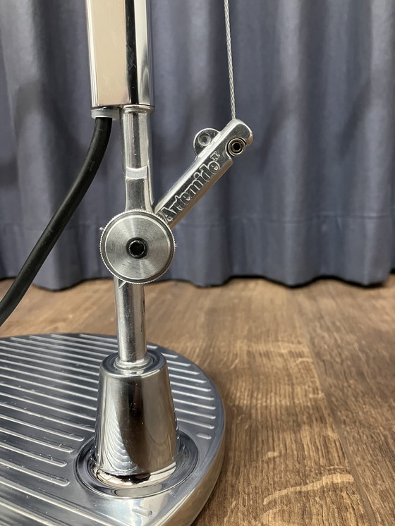 Image 1 of Artemide Tolomeo Design Chrome Table Lamp Architect Lamp