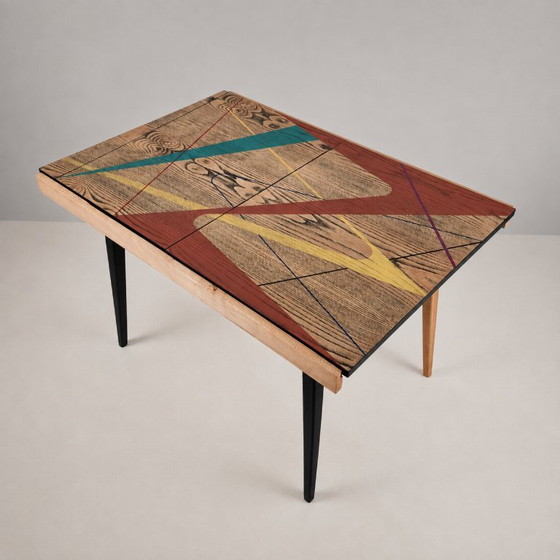 Vintage essenhouten tafel, jaren 70 – Eettafels, Wood (photo 8 of 10)