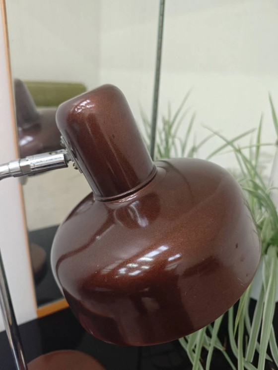 Szarvasi table lamp Hungary 1960 – Metal, Vintage (photo 12 of 13)
