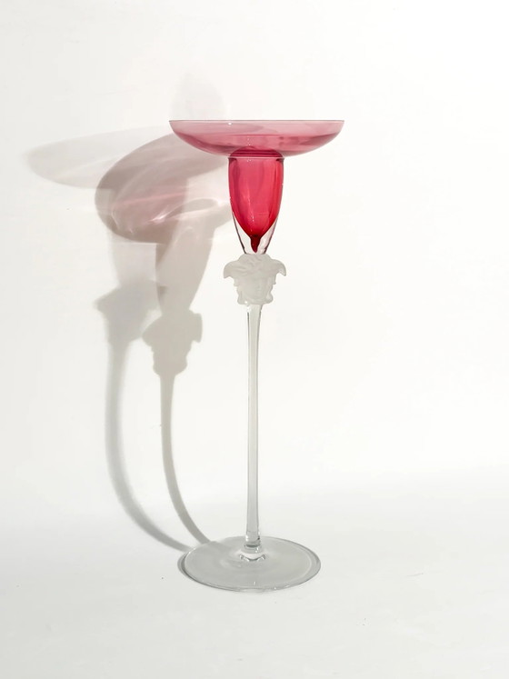 Bougeoir en cristal Versace pour Rosenthal « Méduse Lumière », années 1990 – Objets déco, Crystal, Barok (photo 11 of 11)