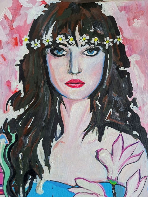 Image 1 of Maddalena FANFANI - Madame Magnolia - Artist canvas