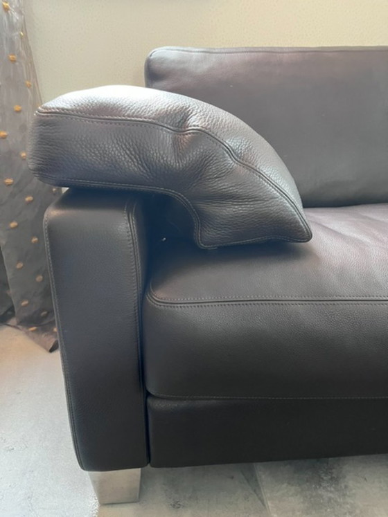 Canapé en cuir De Sede comme neuf – Leather, Metal (photo 7 of 8)