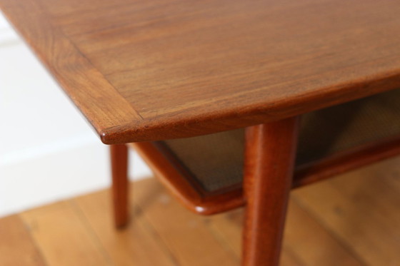 Image 1 of Scandinavian vintage teak coffee table Swiss Teak 1960