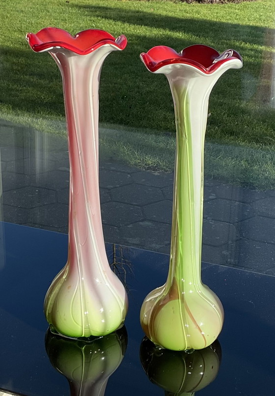 Image 1 of TWO MURANO VASES