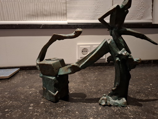 Sculpture en bronze de Bjorn Kromann-Andersen
