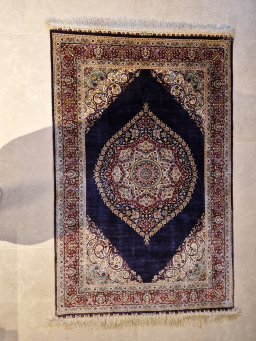 oriental carpet pure silk