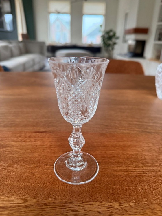 Image 1 of Vintage crystal glass set 