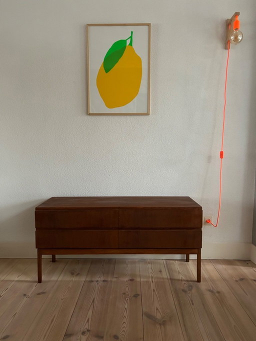 Commode scandinave en teck