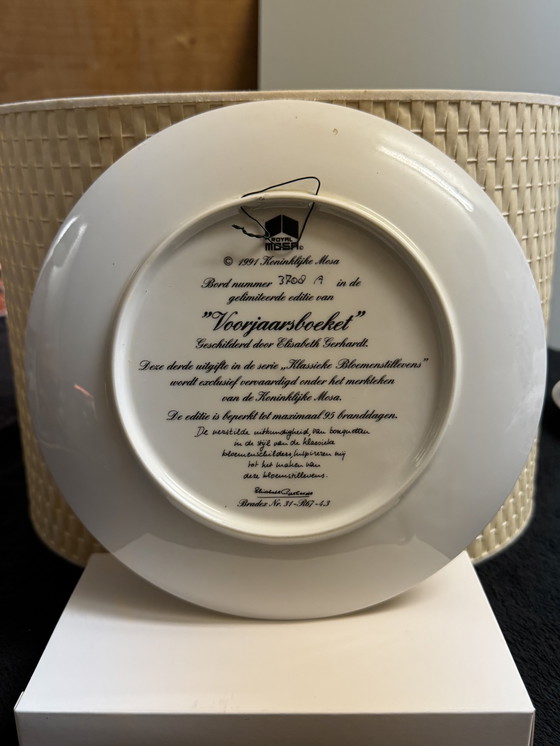 Image 1 of  "Klassieke Bloemenstillevens" | Koninklijke Mosa | Elisabeth Gerhardt | Complete serie | Limited Edition