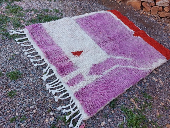 Alfombra marroquí tradicional hecha a mano 2.5x1.5 m – Wool (photo 6 of 10)