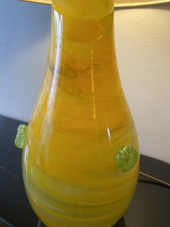 Image 1 of Pair of Murano Vintage 90s/2000s blown glass lamps