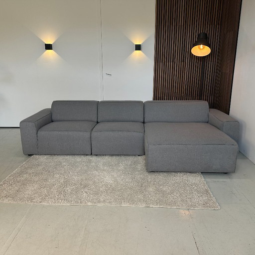 Grijze modulaire hoekbank 310x155cm