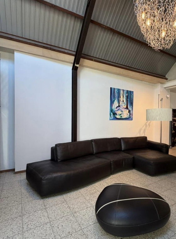Image 1 of Leolux Copparo hoek/ lounge bank 
