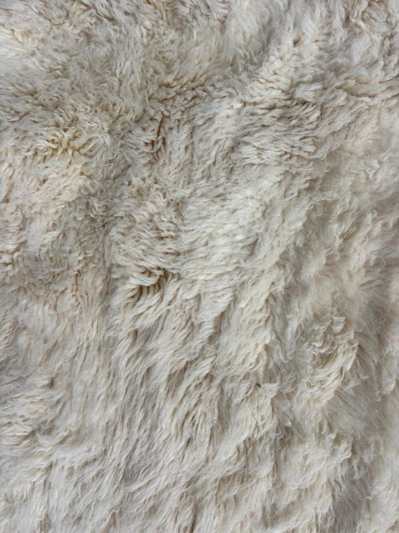 Image 1 of Beni Ourain-Teppich, authentischer marokkanischer Teppich 3 x 2 cm
