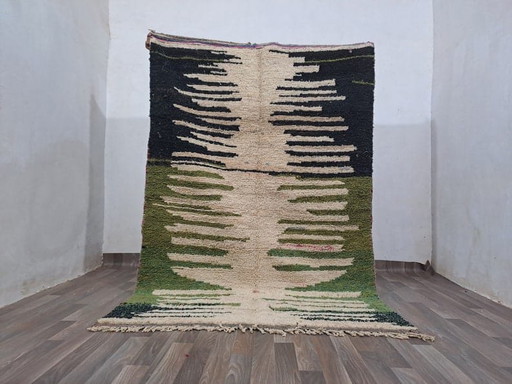 Traditioneller handgefertigter Teppich aus Naturwolle nach Maß 150/250 cm