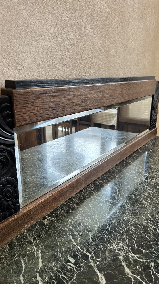Image 1 of Auténtico conjunto de salón de madera de estilo neorrenacentista/art déco