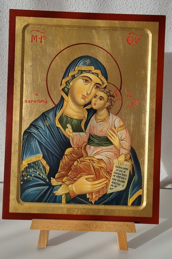Image 1 of Madonna and Child Greek icon