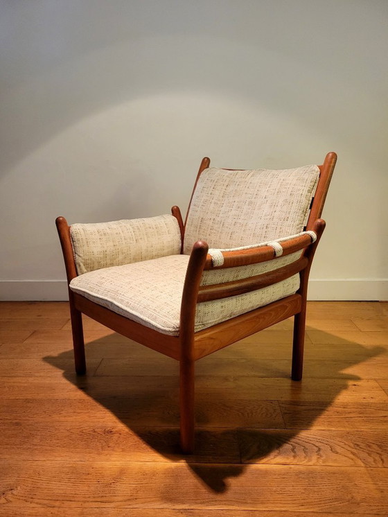 Image 1 of 2x Genius Sessel von Illum Wikkelsø für C.F.C. Silkenborg