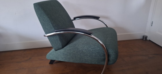 Image 1 of Gelderland fauteuil 5470 design jan des bouvrie als nieuw 2x