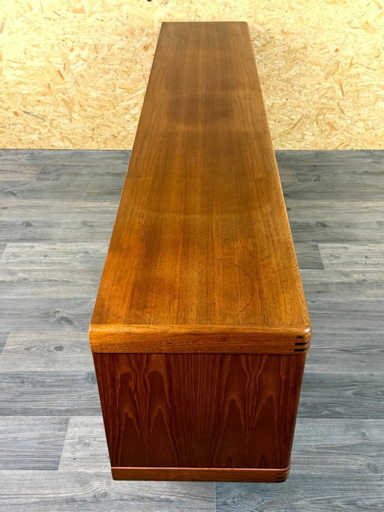 Image 1 of Teakhouten dressoir/credenza uit de jaren 60/70 van H.W. Klein Bramin, Deens modern design.