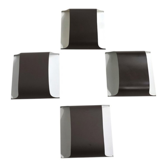 Image 1 of Juego de 4 lámparas de pared Staff de Dieter Witte y Rolf Krüger, 1970.