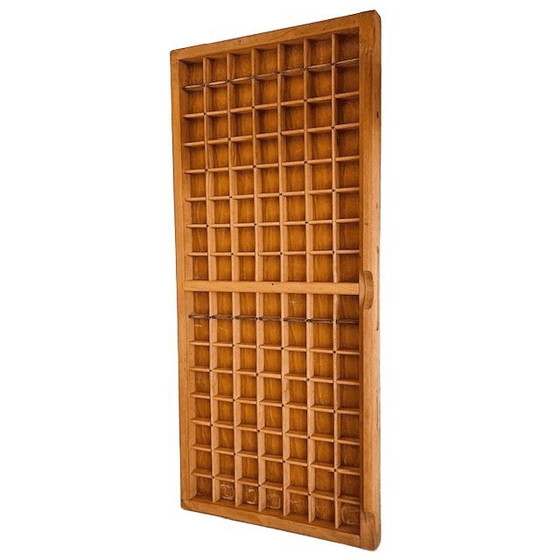 Image 1 of Vintage-Briefkasten XL aus Massivholz, aus den 1940er Jahren