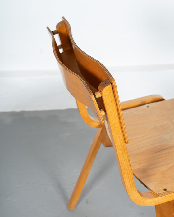 Image 1 of 2 X School Chairs By Tecta, Made In The Uk