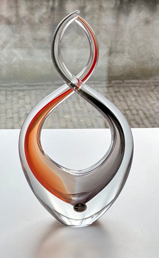 Oggetto in vetro “Together” di Artcristal Bohemia