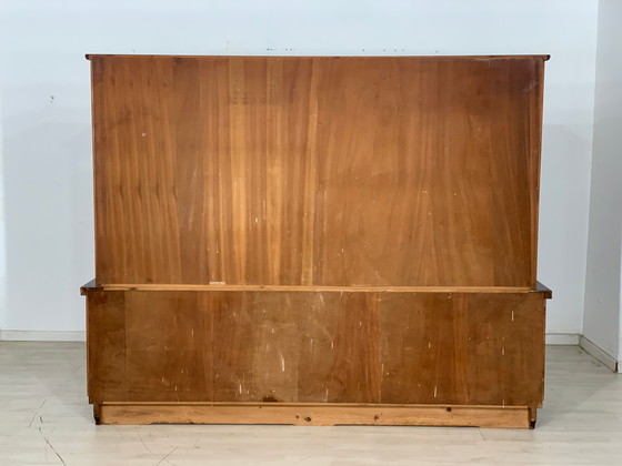 Image 1 of Mid - Century highboard cabinet living room cabinet buffet vintage