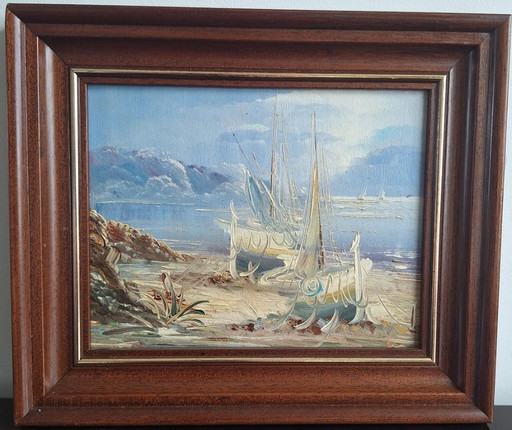 Crying Boats – schilderijen tekeningen, Canvas (photo 2 of 6)