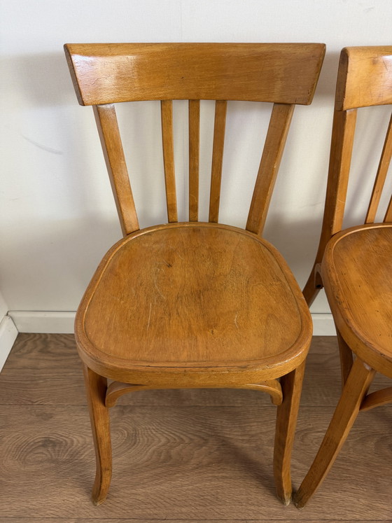 Image 1 of 4 Baumann bistro chairs
