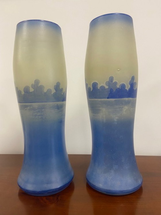 Image 1 of 2 vases Art Déco Scailmont