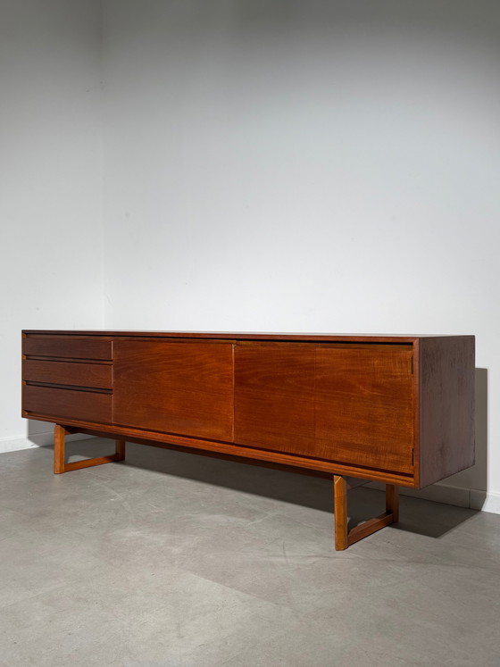 White & Newton Teak Sideboard – British Mid-Century Modern (photo 3 of 10)