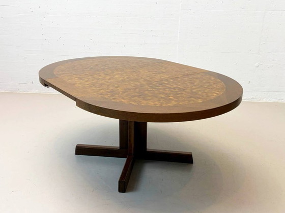 Image 1 of Round dining table by Dieter Waeckerlin, Switzerland, 1970s