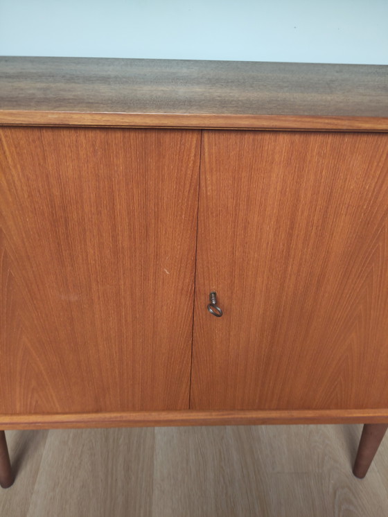 Image 1 of Mobiletto vintage a due ante Franz Meyer Möbel, metà secolo moderno (Germania, anni '60)