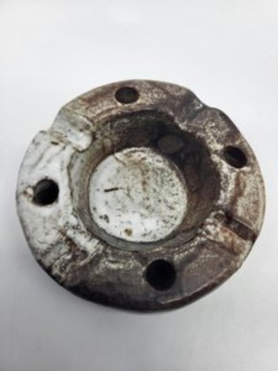 Image 1 of Alsatian stoneware ceramic pottery, glazed, France, 1950