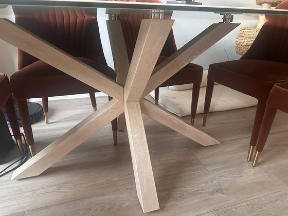 Image 1 of Kave Home table Argos 8-person