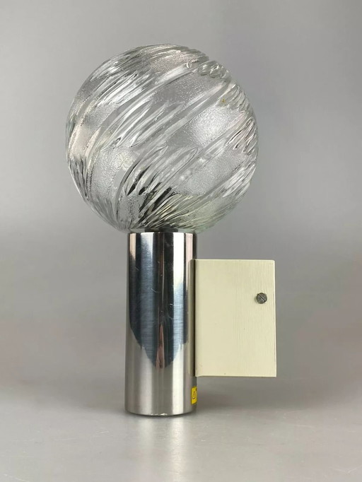 60s 70s wandlamp bollamp lamp armatuur space age design 60s 70s