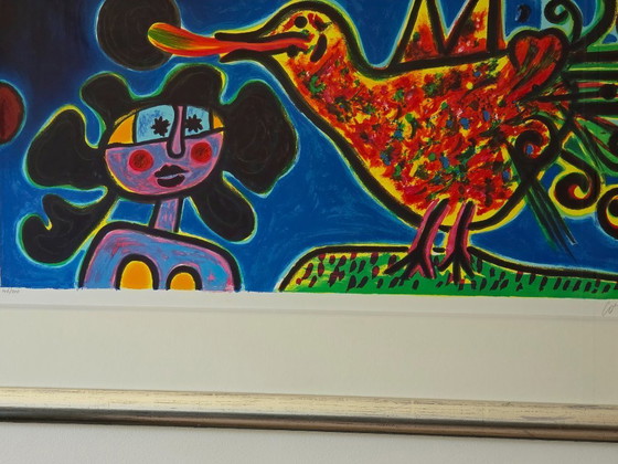 Image 1 of Corneille - Printemps Sauvage - 146/200 - 2003 - Hand signed