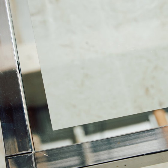 Image 1 of MK9545 Chrome and glass coffee table