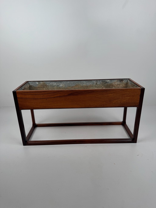 Fioriera in palissandro Kai Kristiansen per Aksel Kjersgaard – Modern danese