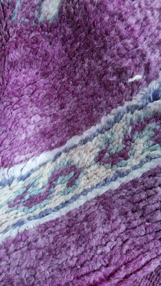 Image 1 of Vintage berber vloerkleed, marokkaans tapijt 366x190 cm