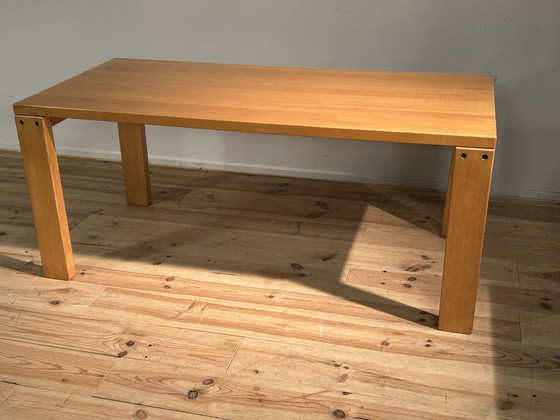 Image 1 of Vintage Ibisco Design Italiaans Tafel & 6 Stoelen Seventies