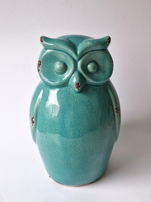 Large ceramic owl - 28.5 cm