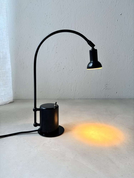 Minimalist design arc lamp Memphis table lamp 80s