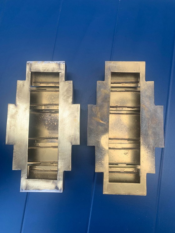 Image 1 of Dos preciosos apliques de pared Art Déco