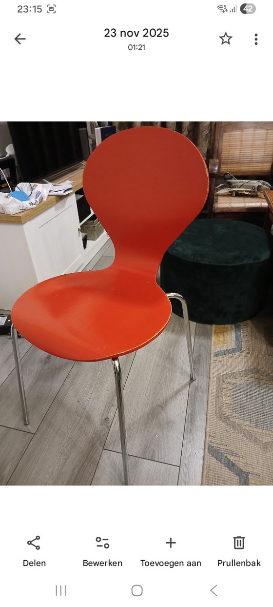 Image 1 of 6 sedie vintage Danerka di design danese