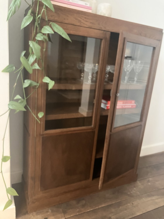 Image 1 of Antique china cabinet / wall cabinet