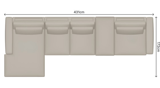 La Vie Maison Siena | Divano di design modulare di lusso, Divani modulari, Tessile, Beige (foto 4 di 5)