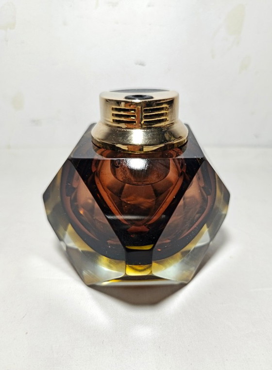 Image 1 of Accendino da tavolo in vetro di Murano. Italia, anni '70.